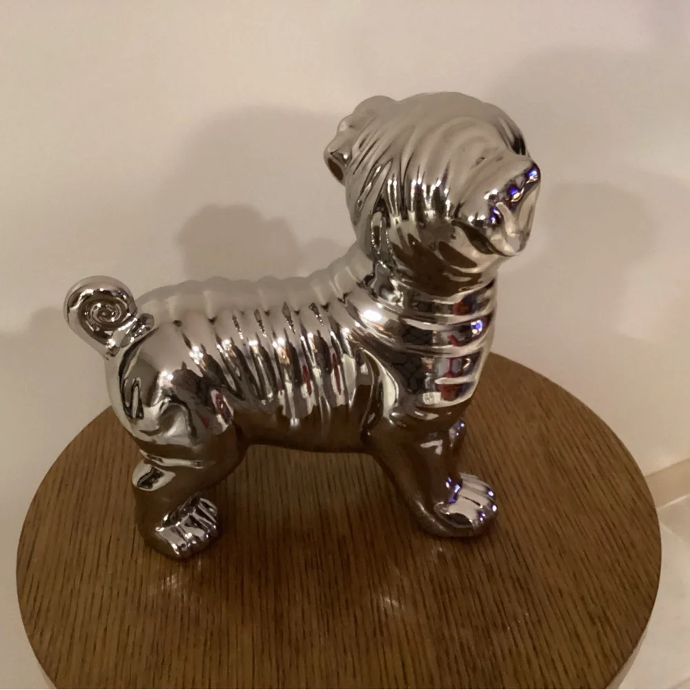 Z Gallarie Chrome Pug Dog